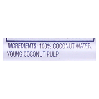 ZICO Pure Coconut Water with Pulp (Pack of 12 - 17.5 Fl Oz.)