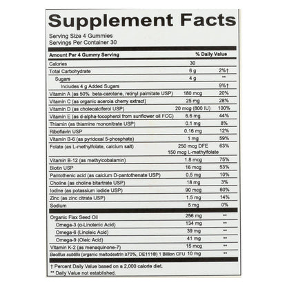 Smartypants Kids Complete Gummy Vitamins (120 Count)