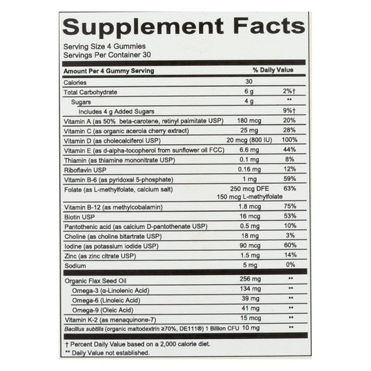 Smartypants Kids Complete Gummy Vitamins (120 Count)