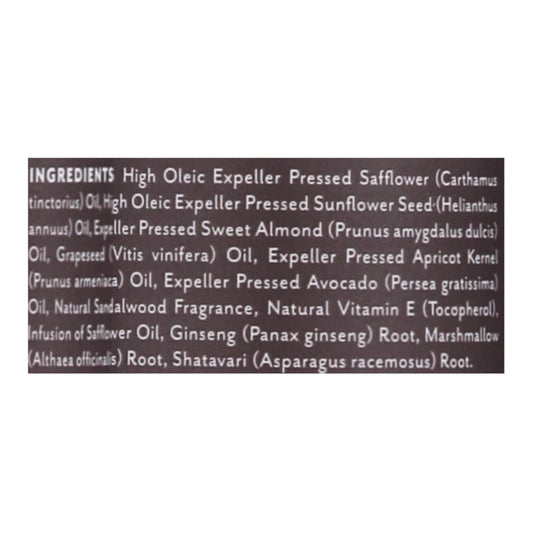 Soothing Touch Sandalwood Bath & Body Oil - 8 Oz