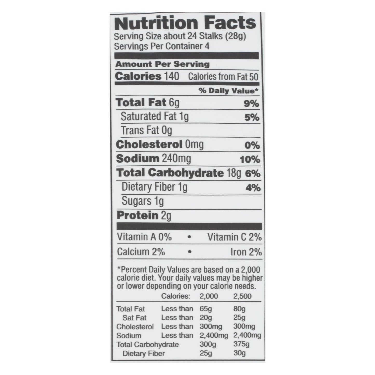 From The Ground Up Stalk Chddar Cauliflower 12 Pack - 4 Oz.