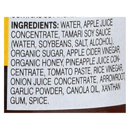 San-J Sweet & Tangy Cooking Sauce, Pack of 6, 10 Fl. Oz. Bottles