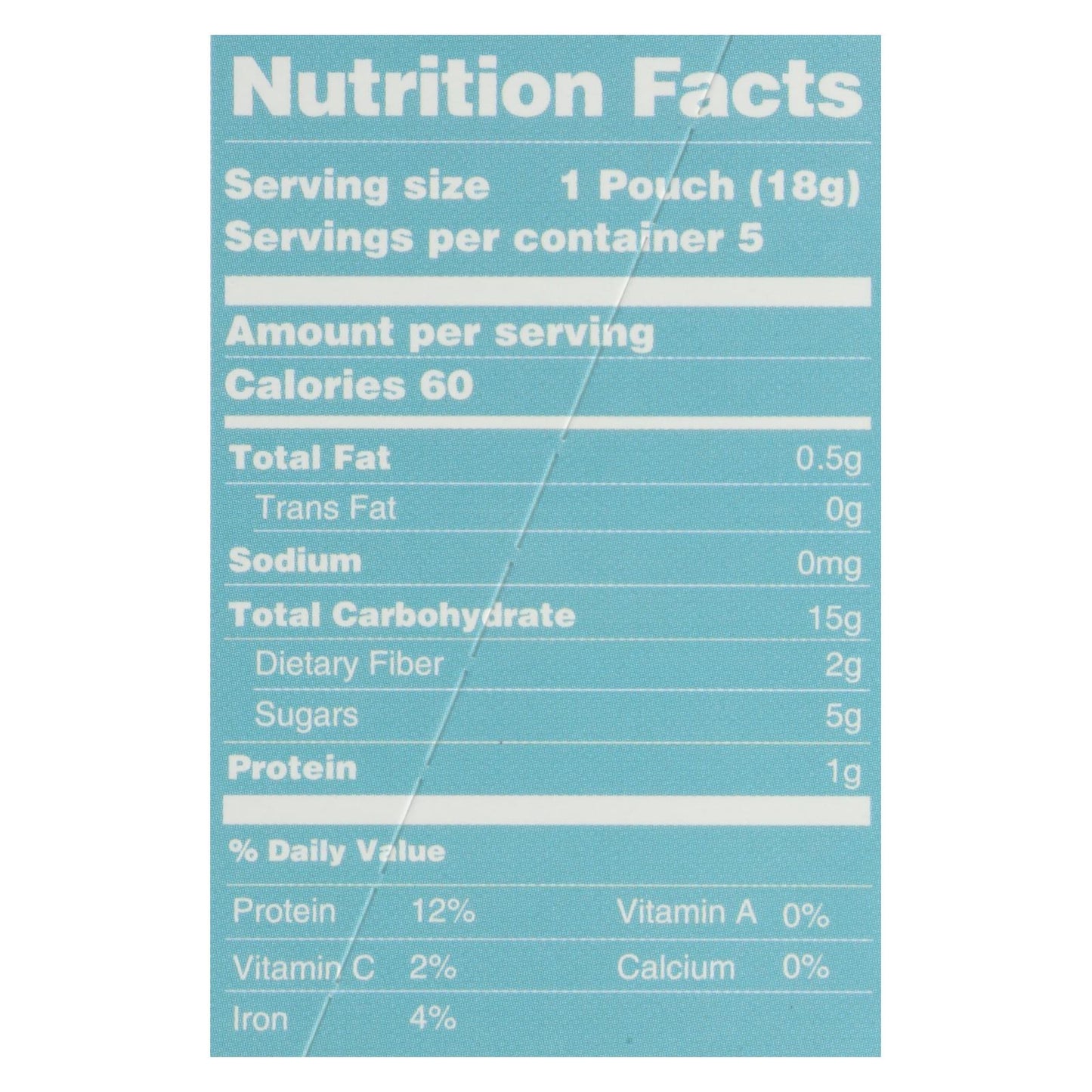 Amara Baby Food Organic Oats N' Berries Variety Pack (Pack of 5) - 0.63 Oz. Each