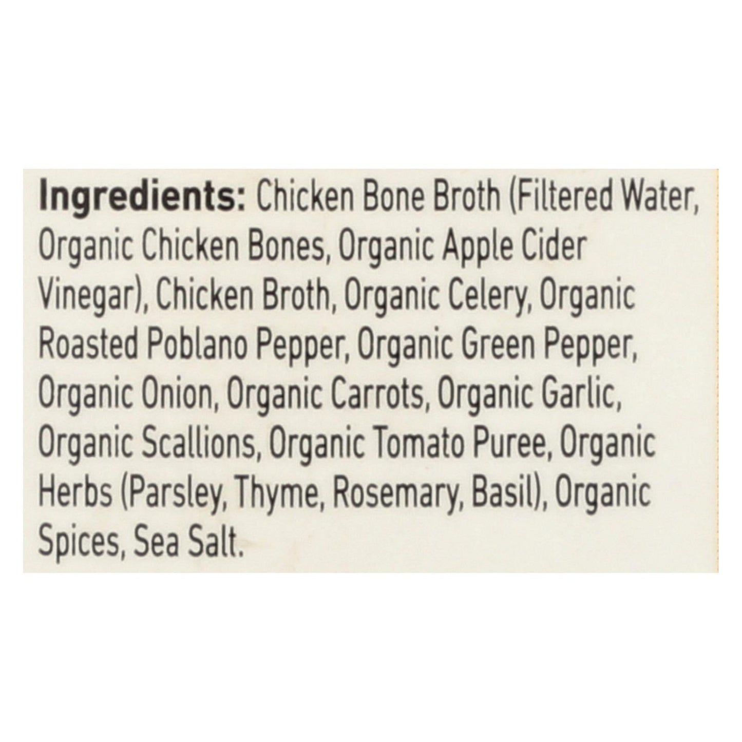 Kettle & Fire Chicken Bone Broth, Pack of 6 (16.9 oz)
