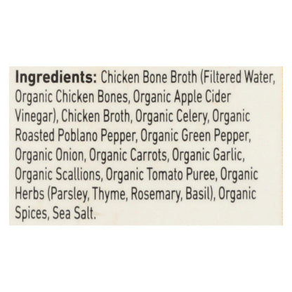 Kettle & Fire Chicken Bone Broth, Pack of 6 (16.9 oz)