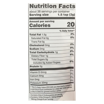 Organic Acai Powder by Navitas Naturals - Freeze-Dried, 4 Oz, Pack of 12