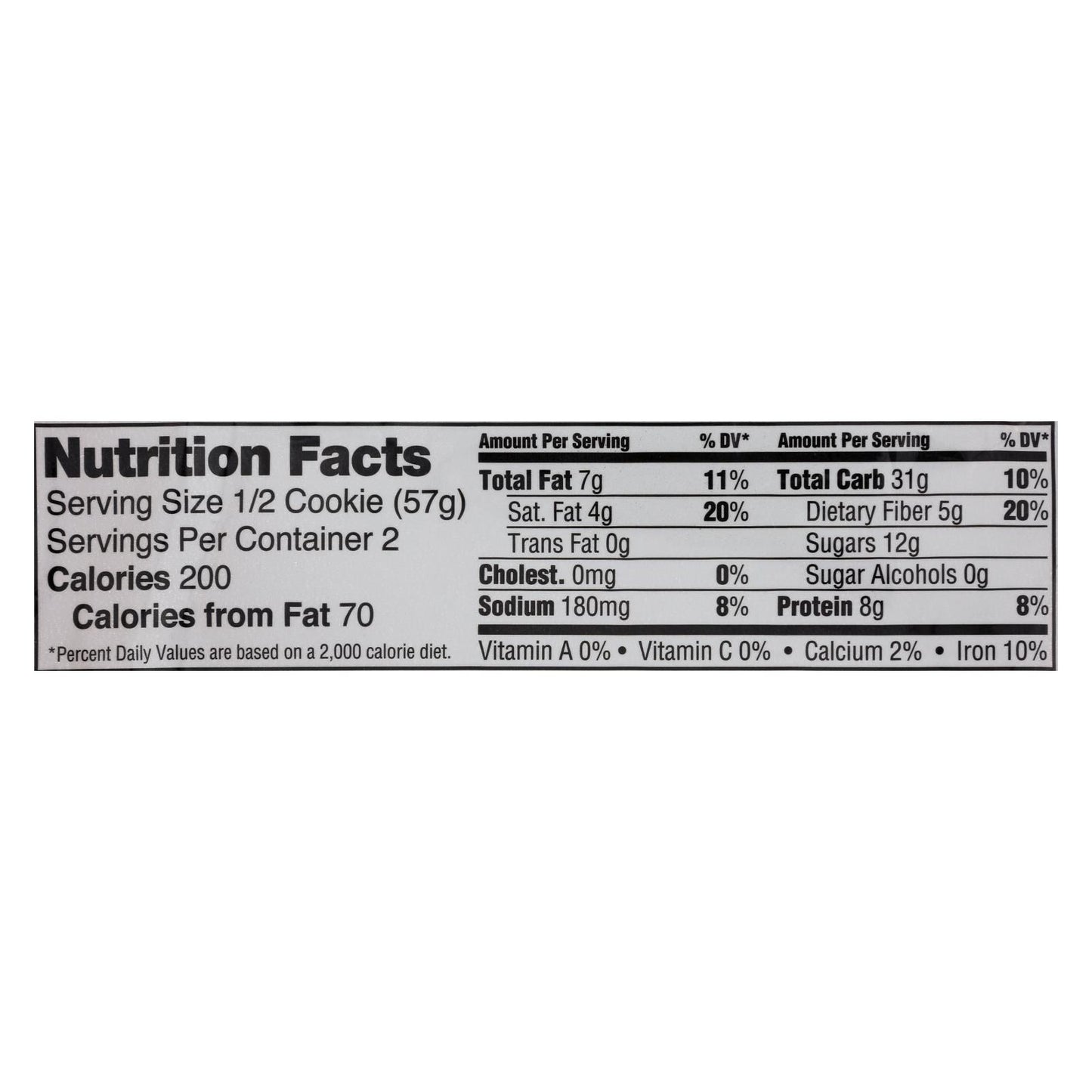 Lenny & Larry's The Complete Cookie, Double Chocolate, 4 Oz, Pack of 12
