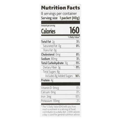 Nature's Path Organic Brown Sugar Maple Hot Oatmeal, 11.3 Oz. (Pack of 6)