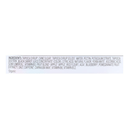 Pro Bar Bolt Energy Chews - Organic Raspberry - 2.1 oz (Case of 12)