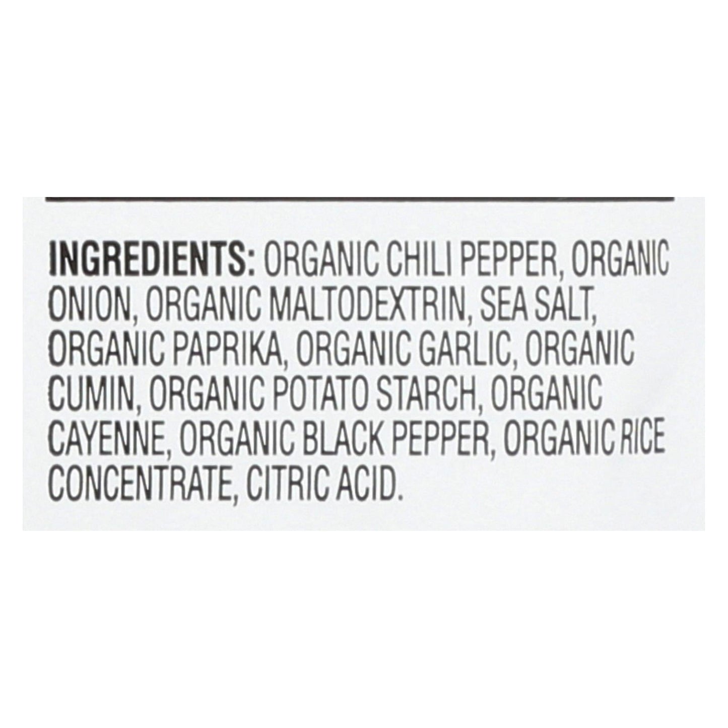 Simply Organic Spicy Taco Seasoning Mix - 1.13 Oz. (Pack of 12)