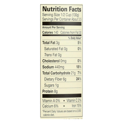 Amy's Organic Refried Black Beans: 15.4 Oz, 12-Pack