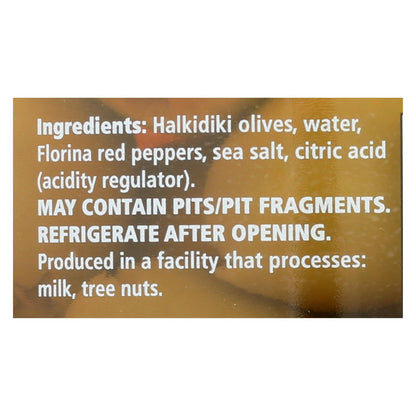 Divina Stuffed Olives with Sweet Peppers (Pack of 6 - 7.8 Oz.)