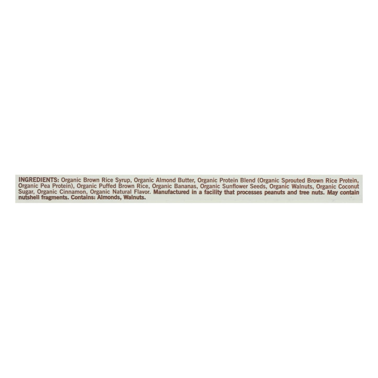 Gomacro Banana and Almond Butter Organic  (Pack of 12) - 2.3 Oz Bars