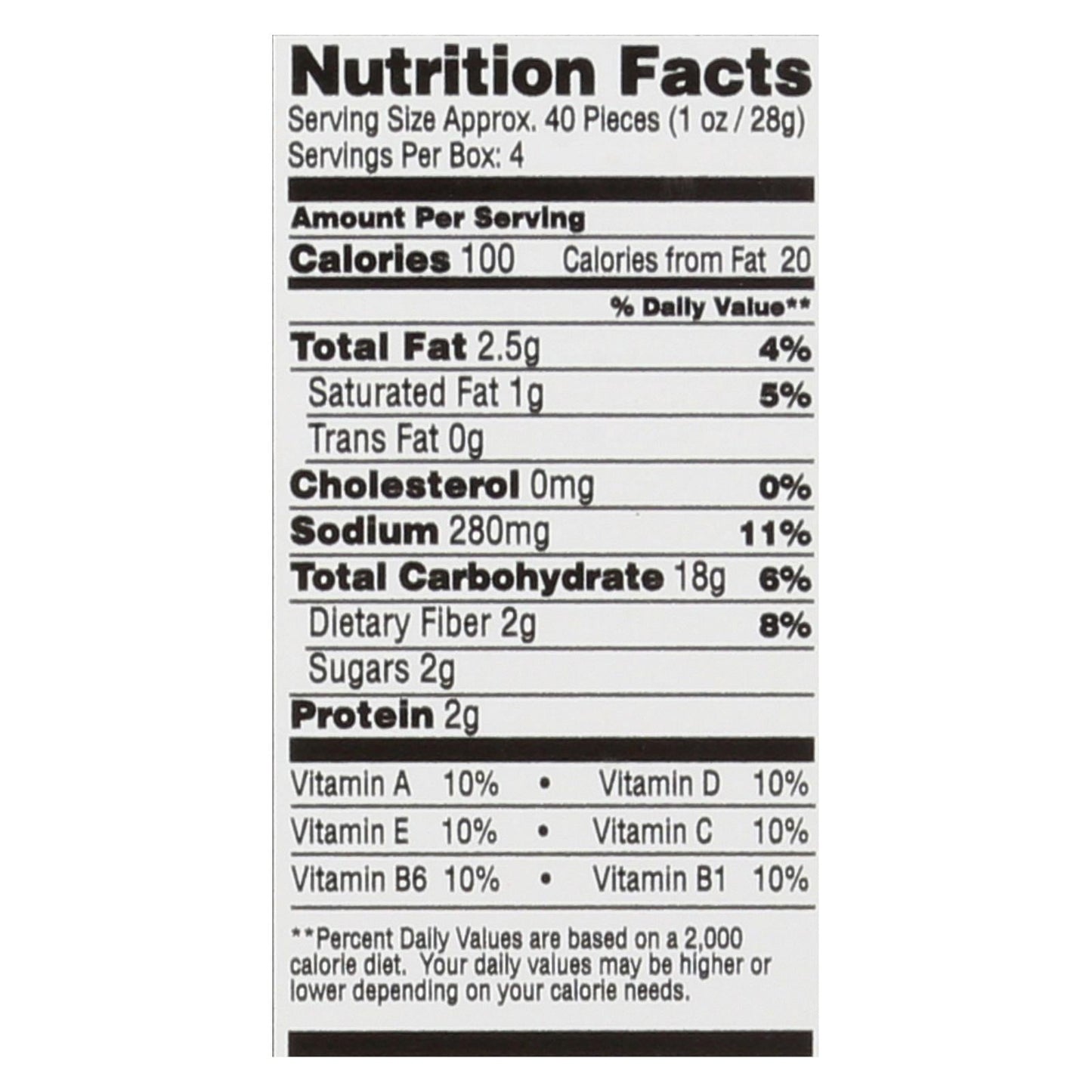 From The Ground Up Cauliflower Crackers Original, Pack of 6 - 4 Oz.