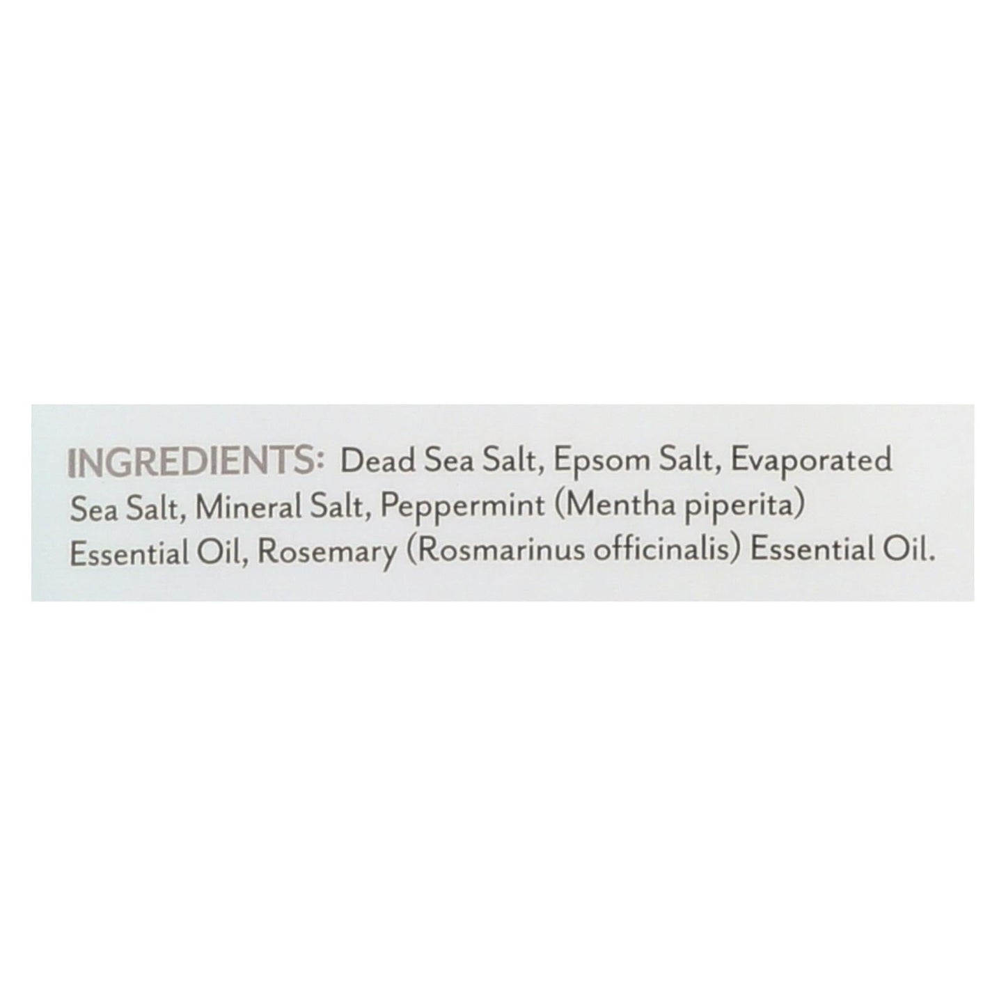 Soothing Touch Peppermint Rosemary Bath Salts, 32 Oz.