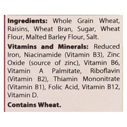 Mom's Best Raisin Bran Cereal, 22 Oz. (Pack of 10)