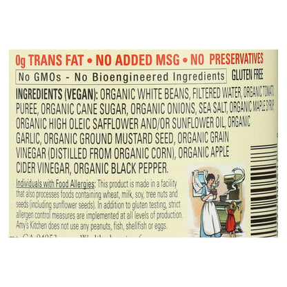Amy's Organic Vegetarian Baked Beans, 15 Oz. Pack of 12