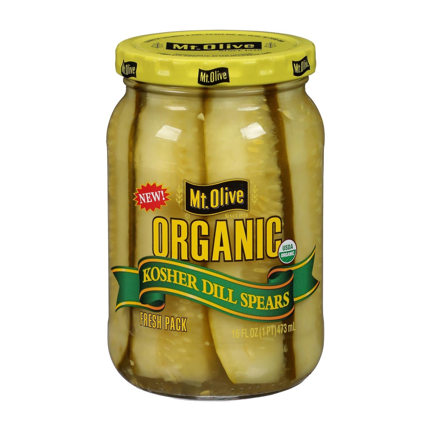 Mt. Olives Dill Spears - Case of 6 - 16 oz