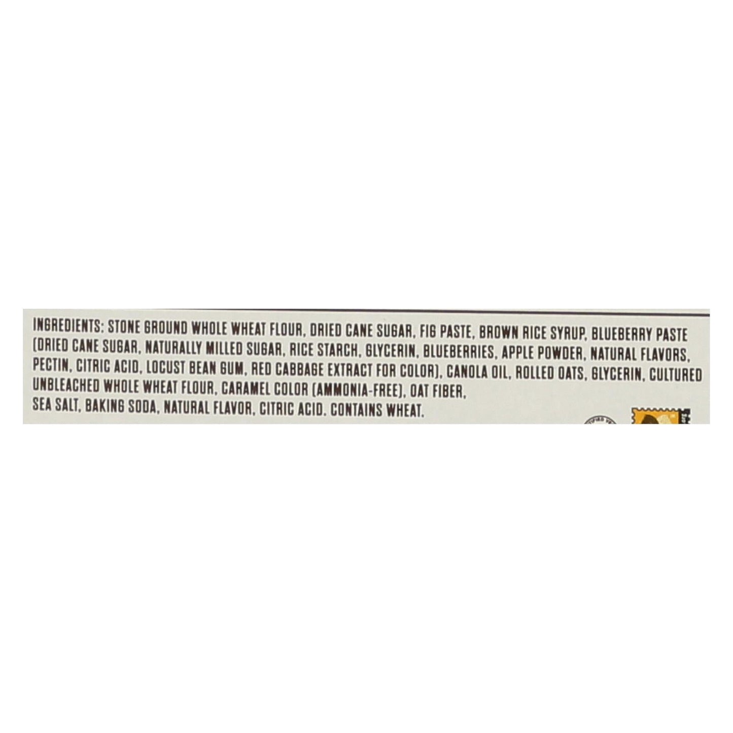 Nature's Bakery Blueberry Fig Bars, Stone Ground Whole Wheat, 2 oz, Pack of 12