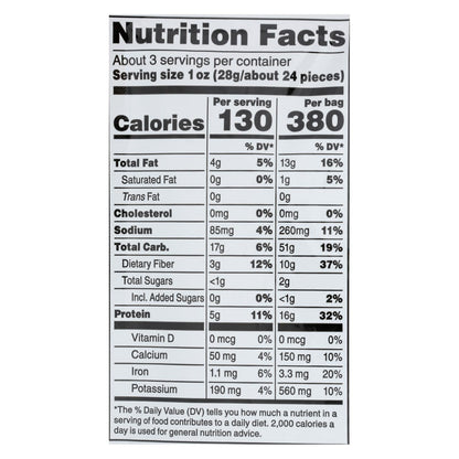 Calbee Snapea Crisp Lentil Snaps, Tomato Basil, 3 oz., Pack of 12