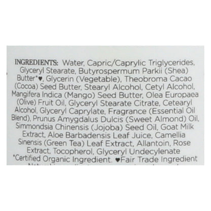 Nubian Heritage Goats Milk & Chai Nourishing Body Lotion (13 Fl Oz.)