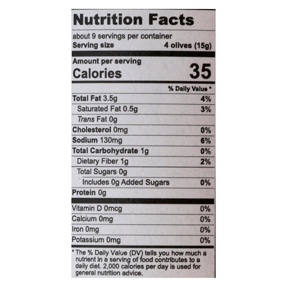 Divina Pitted Castelvetrano Olives, 4.9 Oz. (Pack of 6)