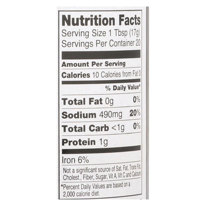 San-J Lite Tamari Soy Sauce, 10 Fl Oz (Pack of 6)