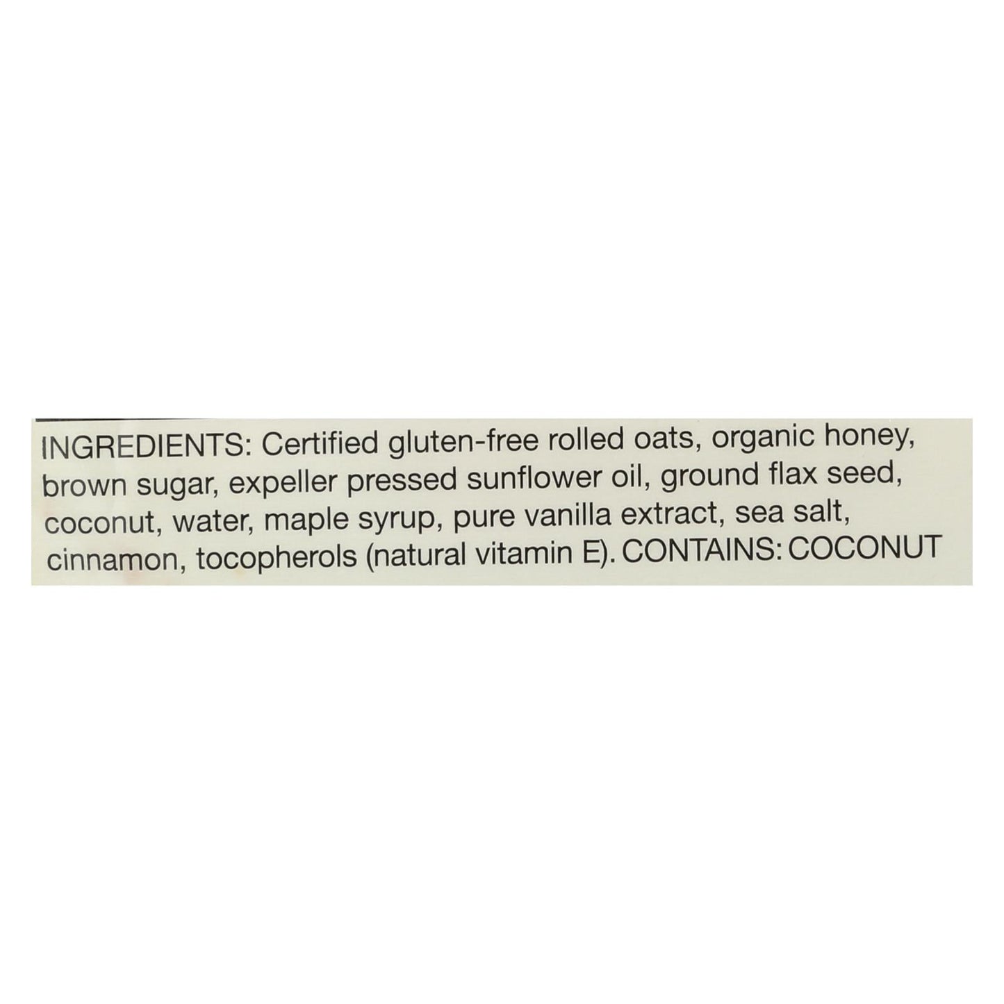 Jessica's Natural Foods Gluten-Free Vanilla Maple Granola, 11 Oz. (Pack of 12)