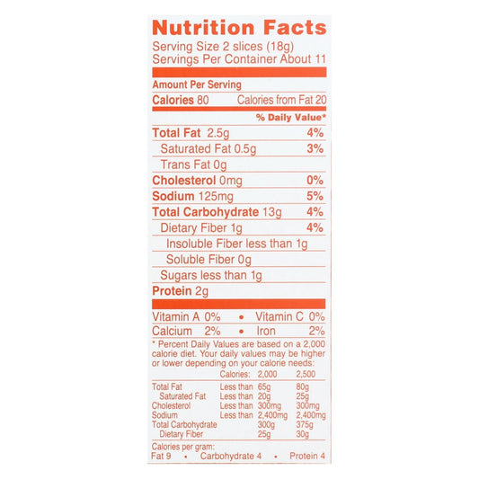 Wasa Sesame & Sea Salt Flatbread Thins, 6.7 Oz (Pack of 10)