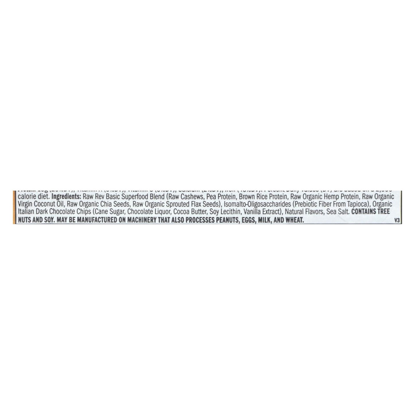 Raw Revolution Organic Living Superfood Bar - Case Of 12 - 1.6 Oz