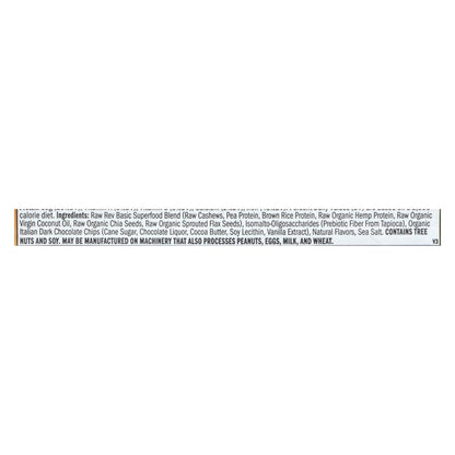 Raw Revolution Organic Living Superfood Bar - Case Of 12 - 1.6 Oz