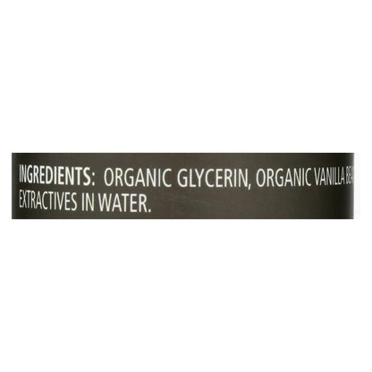 Frontier Herb Organic Vanilla Flavoring - 2 Oz