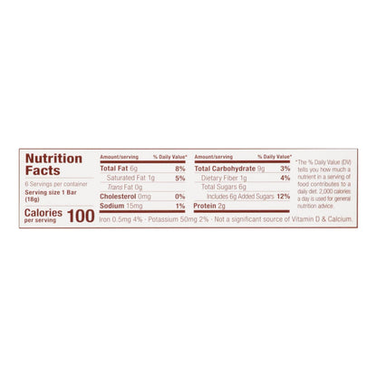 Mighty Sesame Tahini Bar, Vanilla Flavor, 6/3.8 oz (Case of 8)
