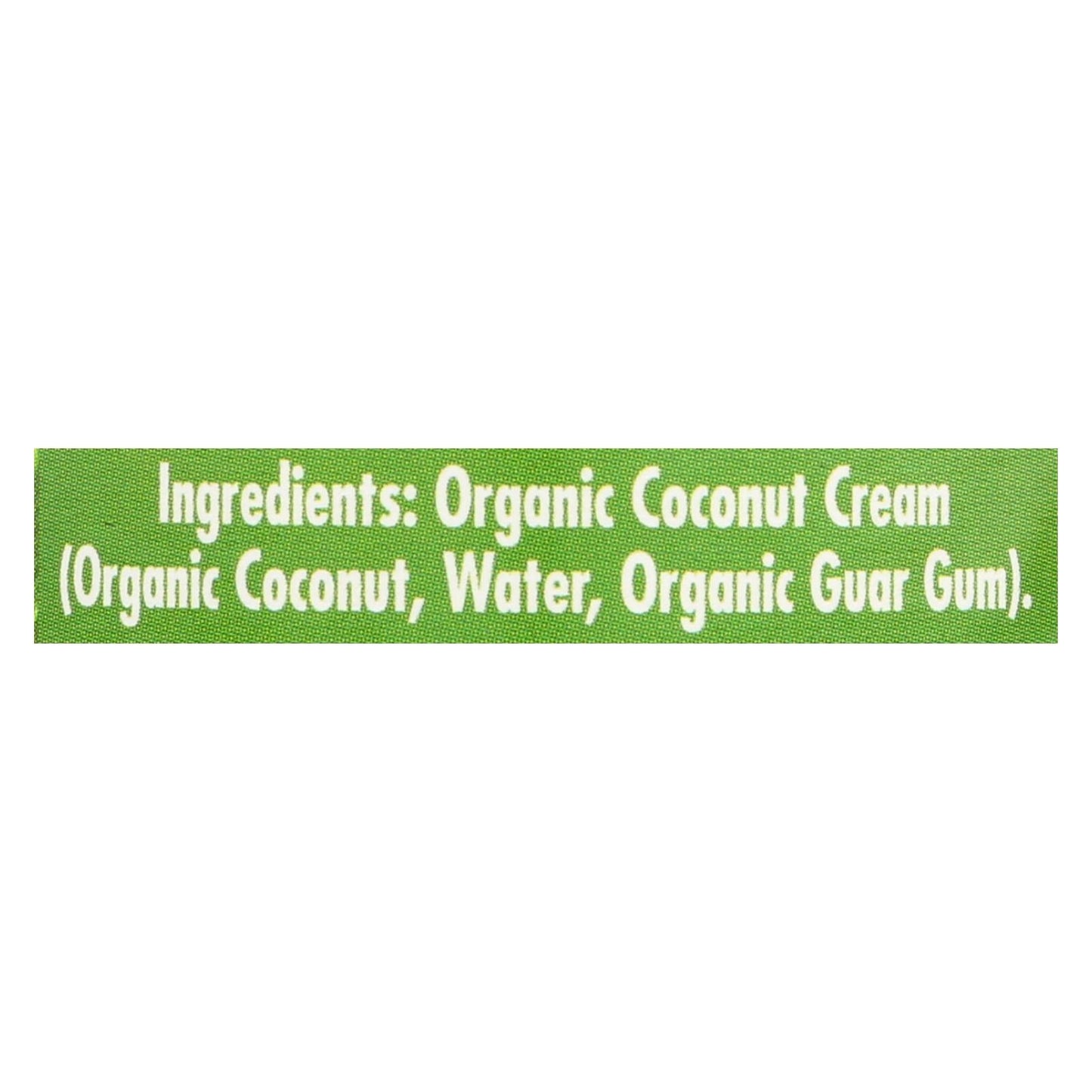 Native Forest Organic Premium Coconut Cream - Case of 12 - 5.4 Fl Oz
