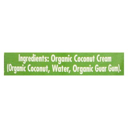 Native Forest Organic Premium Coconut Cream - Case of 12 - 5.4 Fl Oz