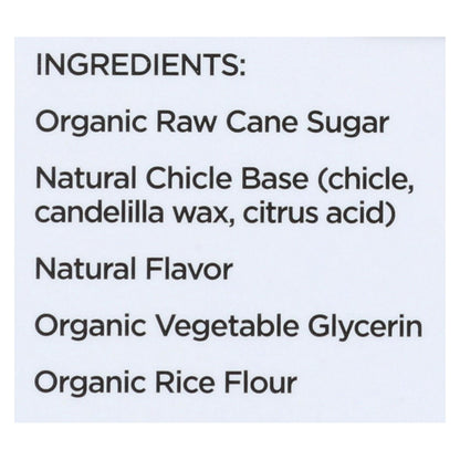 Simply Gum All Natural Gum - 15 Count Cinnamon - Case of 12