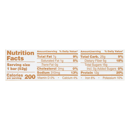 RXBAR Peanut Butter Protein Bar, 1.83 Oz. (Pack of 12)
