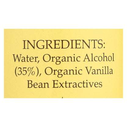 Organic Vanilla Flavorganics Extract (Pack of 12 - 2 Oz, Non-GMO, Kosher)