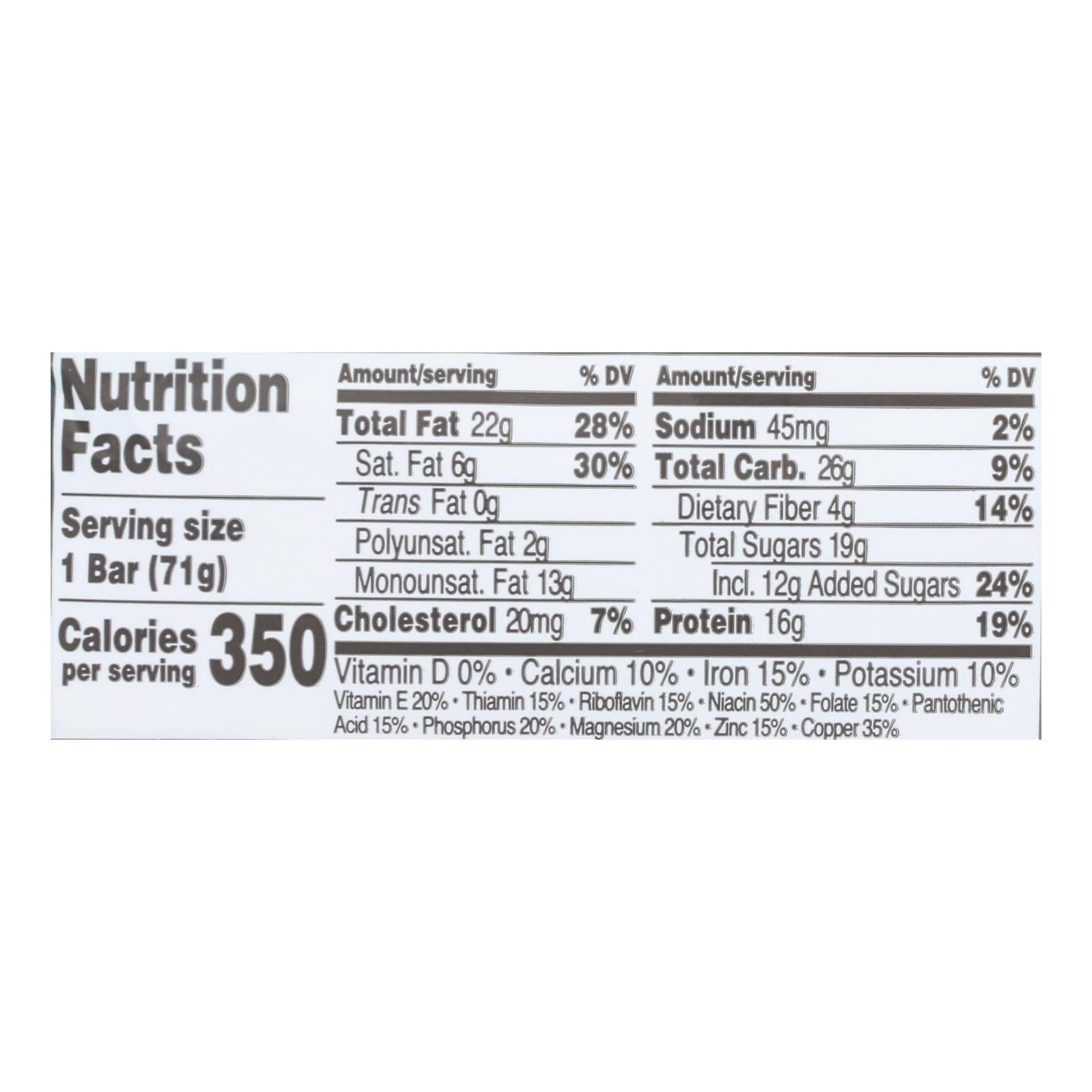 Perfect Bar Coconut Peanut Butter - 20 Oz.