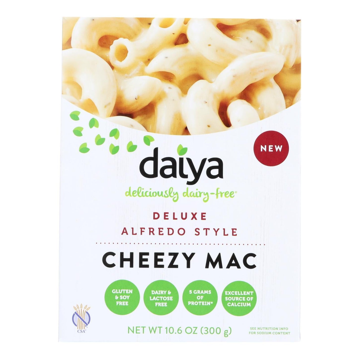 Daiya Foods Cheezy Mac Deluxe Alfredo Style 10.6 Oz (8-Pack)