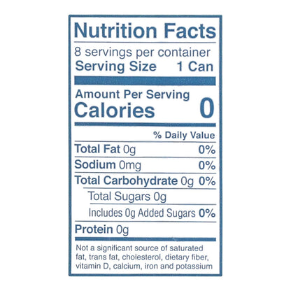 Waterloo Sparkling Water, Lime, 12 oz. Cans (Pack of 8)