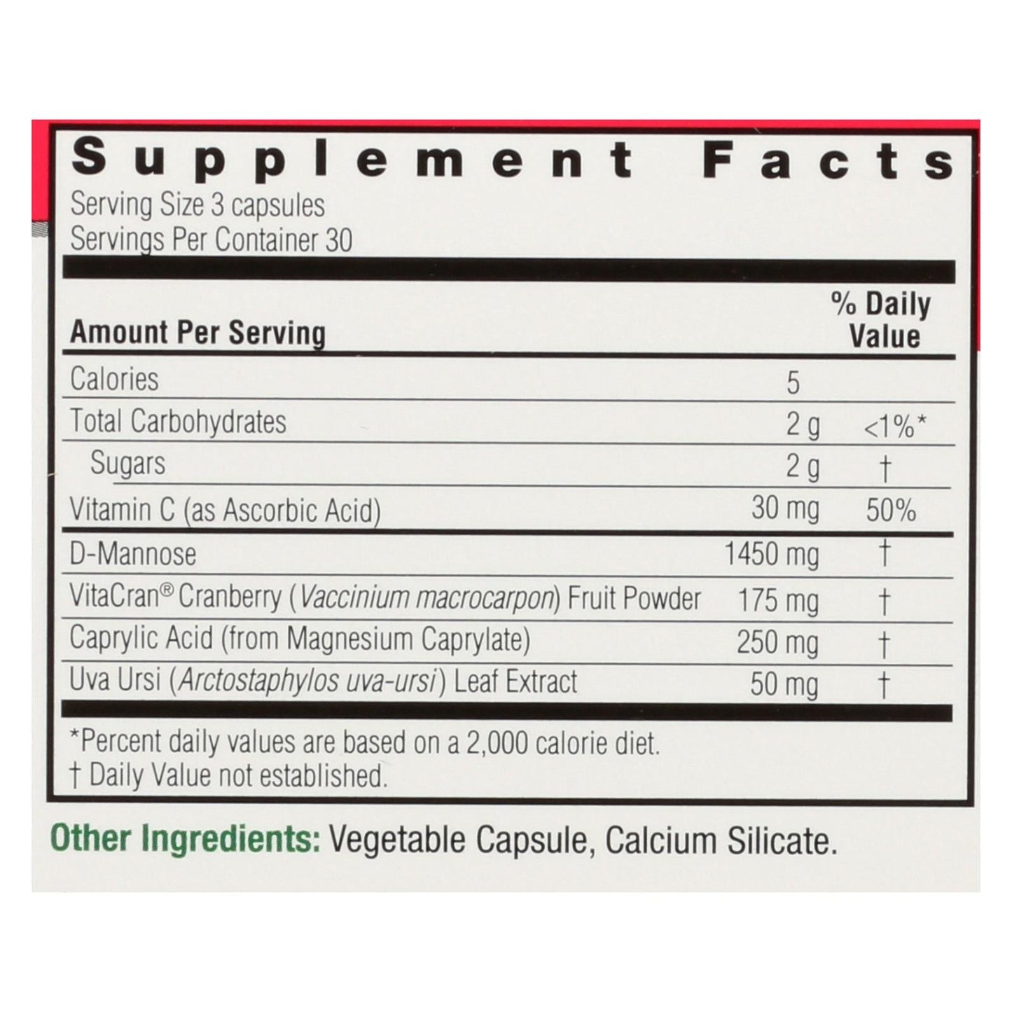 Nature's Answer UT Dietary Supplement, 90 Vegetarian Capsules