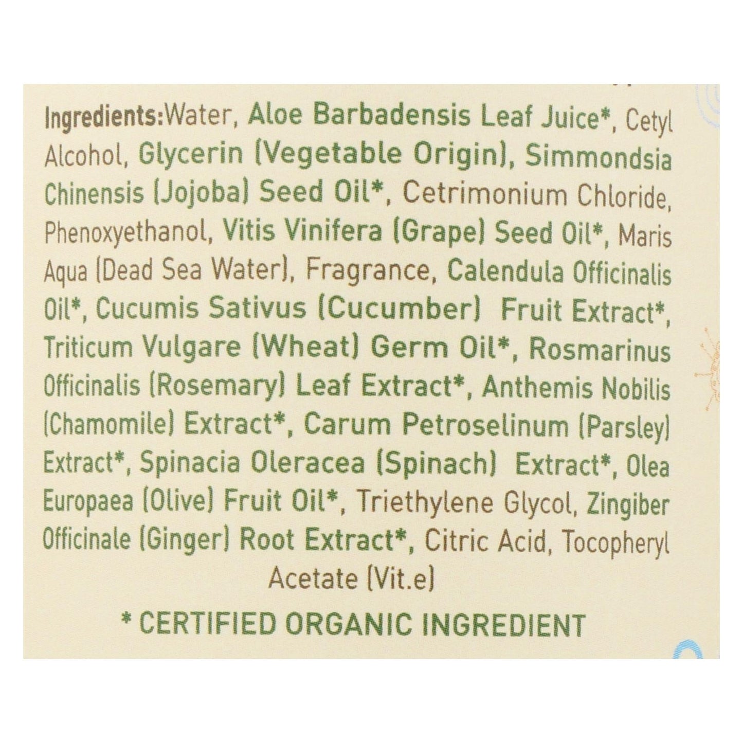 Ecolove Conditioner 17.6 Fl Oz - Green Vegetables Family
