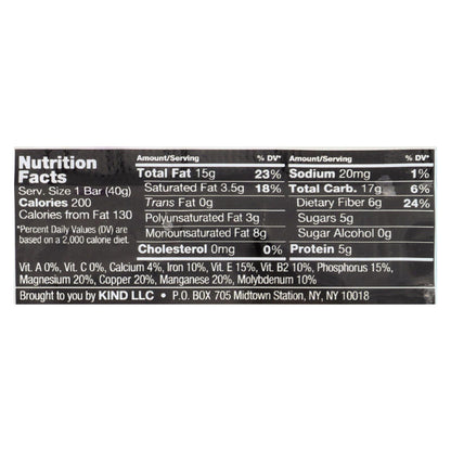 Kind Nuts And Spice Bar - 1.4 Oz. - Case Of 12