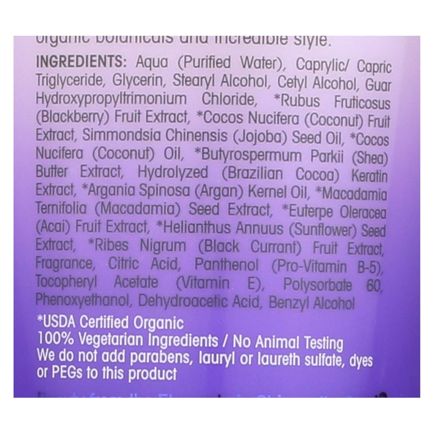 Giovanni 2chic Ultra Repair Blackberry & Coconut Milk Conditioner, 8.5 oz