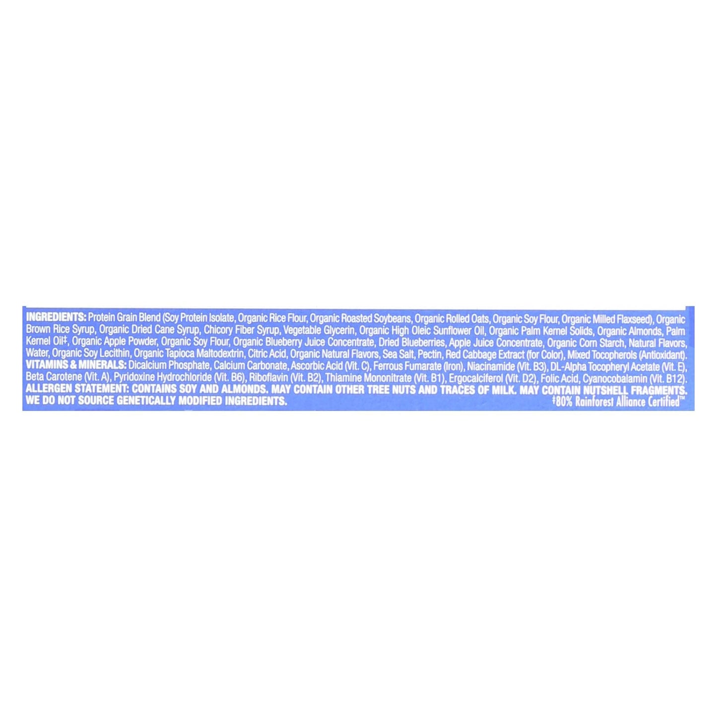 Clif Bar Luna Organic Blueberry Bliss, 1.69 Oz. (Pack of 15)