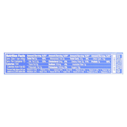 Clif Bar Luna Organic Blueberry Bliss, 1.69 Oz. (Pack of 15)