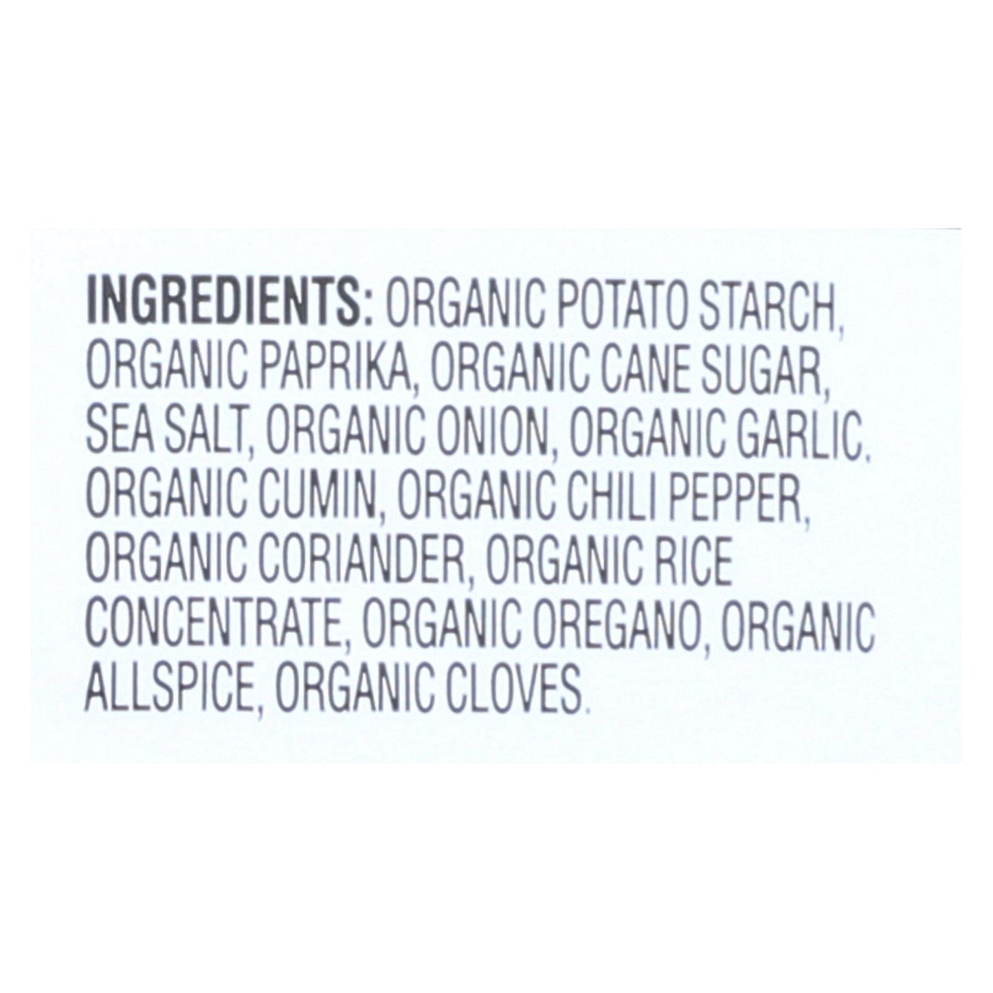 Simply Organic Mild Chili Seasoning Mix Case of 12 1 Oz Packets