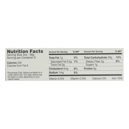 Monograno Organic Matt Penne Ritorte - Case of 8 - 17.64 Oz