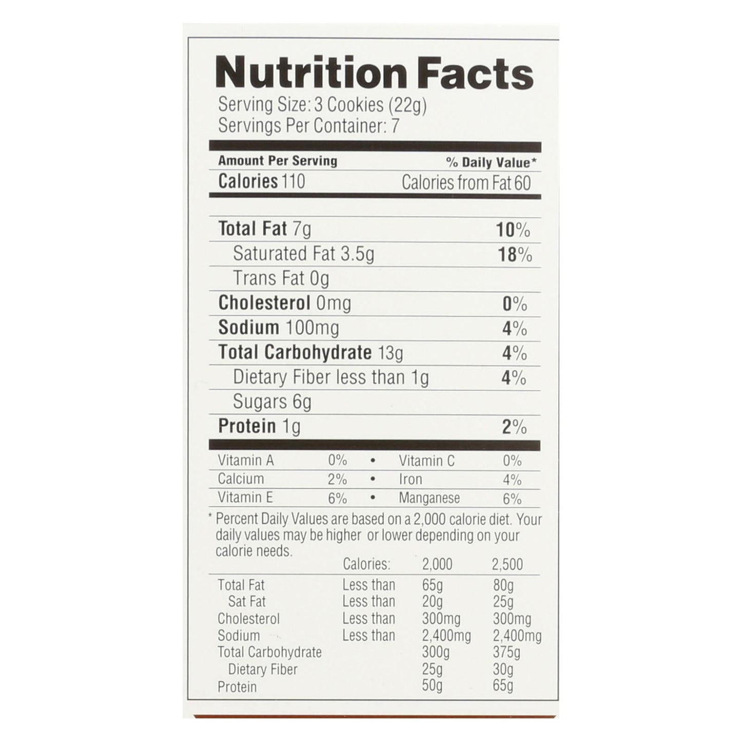 Simple Mills Crunchy Chocolate Chip Cookies (Pack of 6 - 5.5 Oz.)